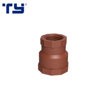 Wholesale Brown Female Thread Reducing Coupling Plastic Pipe Reducer
